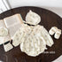 Baby Floral Doll Collar Romper Clothes